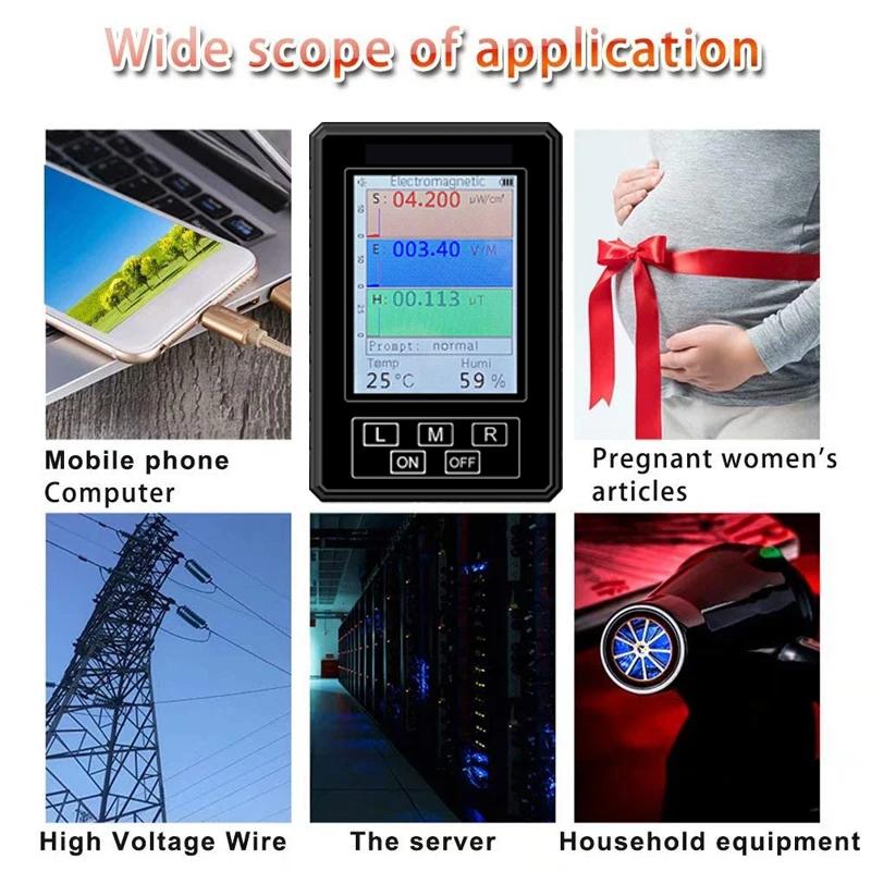 Handheld Radiation Monitor XR-2 PRO Portable EMF Tester Electromagnetic Field Detector & Dosimeter - On-the-Go Radiation Checker