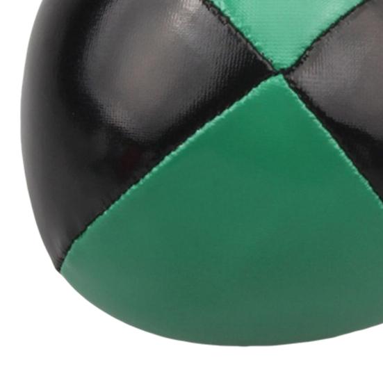 PU Leather Juggling Balls Multi-Color Contrasting Design Rebound Ball Professional Smooth Grip Beginner Practice Balls for Stress Relief Office and