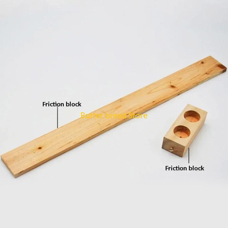 

W89C Portable Wooden Friction Board For Mechanics Experiment Physics Teaching Aid CN