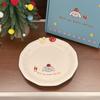 Fruit Paradise Ceramic Tableware Set High Aesthetic Bowls Plates Salad Dessert Deep Dishes