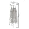 Personality Suit Metal Tassel Chain Brooches Lapel Pin For Women Charm Trousers Shortened Pins Rock Jewelry Gift