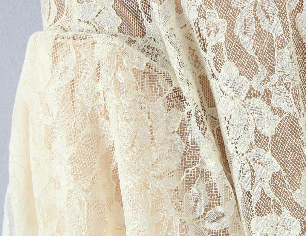 Elegant 2026 Sweet Lace Knit Camisole Dress with Retro Square Neck & Backless Design