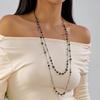 Elegant Necklace Multilayer For Women With Vintage Antique Finish Gift Idea