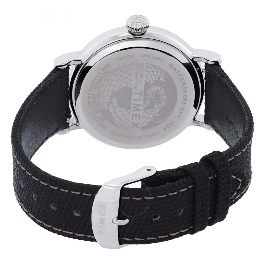 Timex Standard Quartz Black Dial Men S Watch Tw2v44000