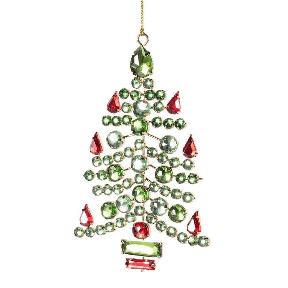 

Acrylic Christmas Tree Pendant Delicate Hanging Ornament Crafts Christmas Ornament Props зелёный