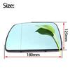 Heated Blue Electric Wide-Angle Rearview Mirror Lens for 02-06 Land Rover L322