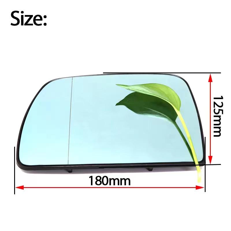 Heated Blue Electric Wide-Angle Rearview Mirror Lens for 02-06 Land Rover L322