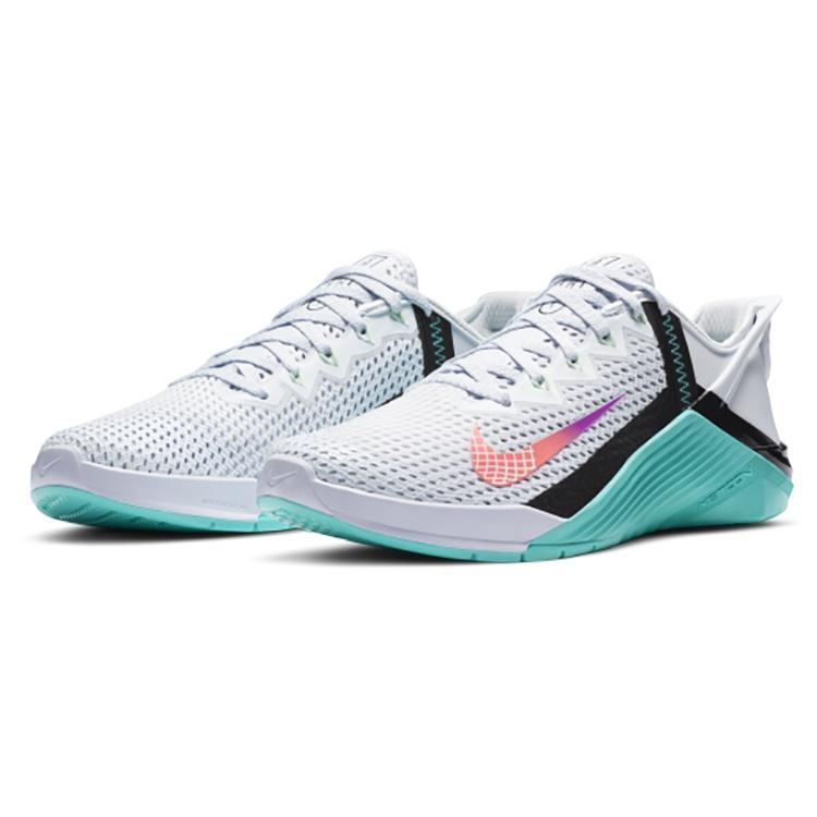 (WMNS) Nike Metcon 6 FlyEase 'Grey Oracle Aqua' Women's DB3794-020