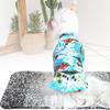 Soft Fabric Dog Shirt Coconut Tree Print Hawaiian Pet Outfit Pet Apparel Pet Clothes  Holiday Wear