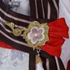 Genshin Impact Lantern Rite Hu Tao Cosplay Costume Cherries Snow Laden Hu Tao Women Costume Halloween Role Play Dress