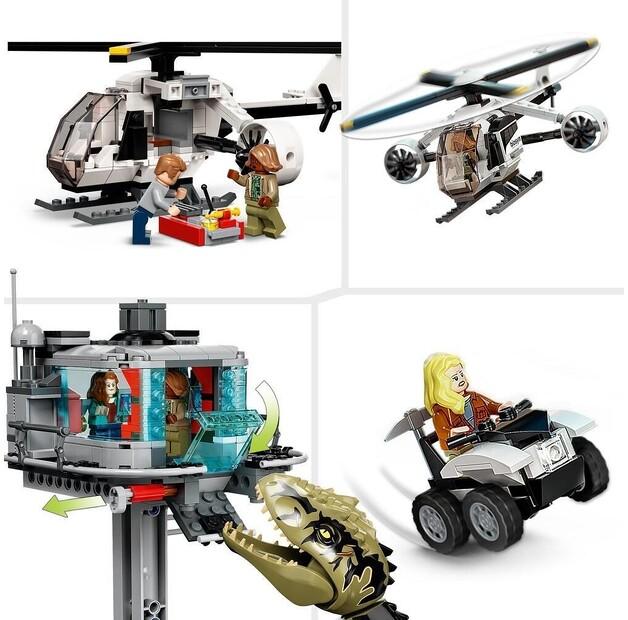 LEGO Jurassic World 76949 Нападение динозавров Гиганотозавра и Теризинозавра