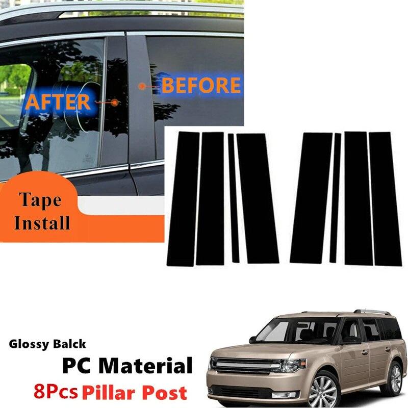 Sloupky pro auto Sloupky na dveře Krycí lišty na okna Štítky pro Ford Flex BEZ KLÁVESNICE 2009-2019