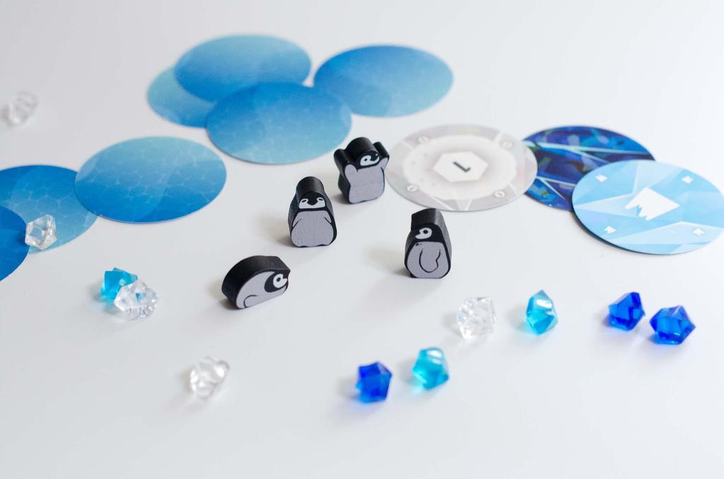 Board Game Yura Yura Penguin Mini by Ryoko Yabuuchi