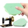 1-5PC Magnetic Seam Guide for Sewing Machine Polygonal Magnetic Needle Pad Positioner Universal Positioning Tool Sewing Supplies