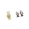 Creative Home Living Room Cabinet Shelf Decoration Realistic Animal Sculpture Desktop for