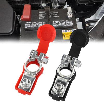 2 Pcs Car Battery Terminal Positive Negative Quick Release Connector For Auto Boat And Motorcycle - 12V 24V Universal
