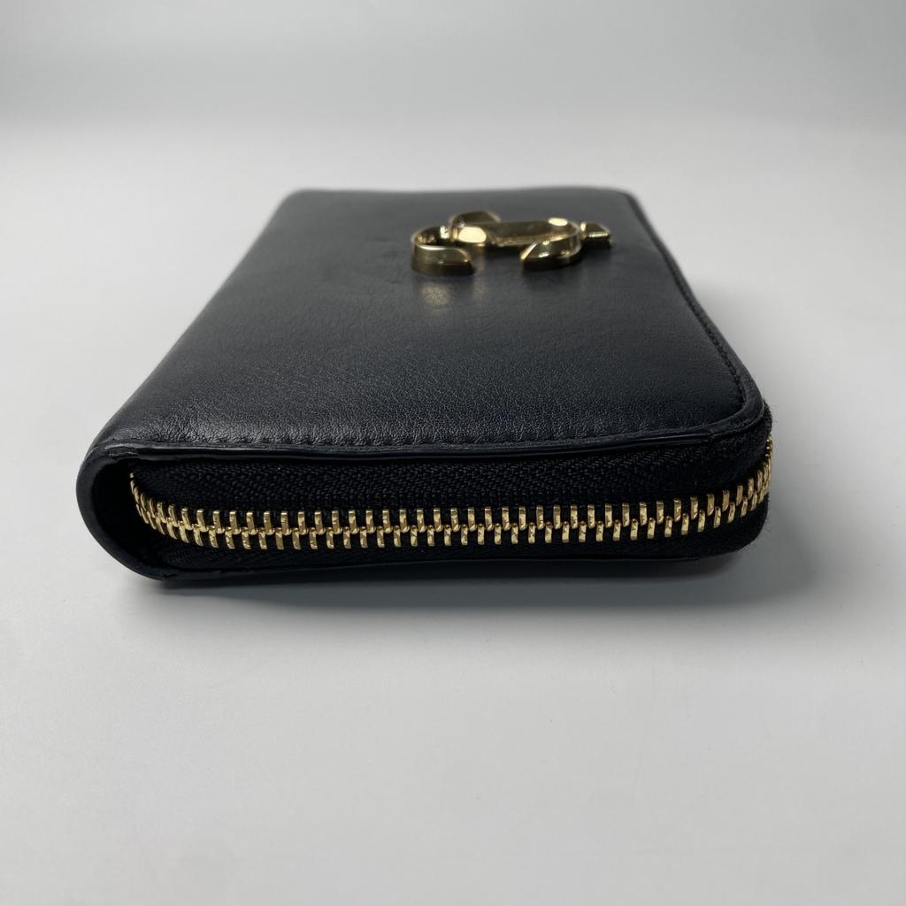 Used JIMMY CHOOPurse black leather Women
