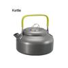 Camping Cookware Set Aluminum Nonstick Portable Outdoor Tableware  Kettle Pot Cookset Cooking Pan Bowl for Hiking BBQ Picnic