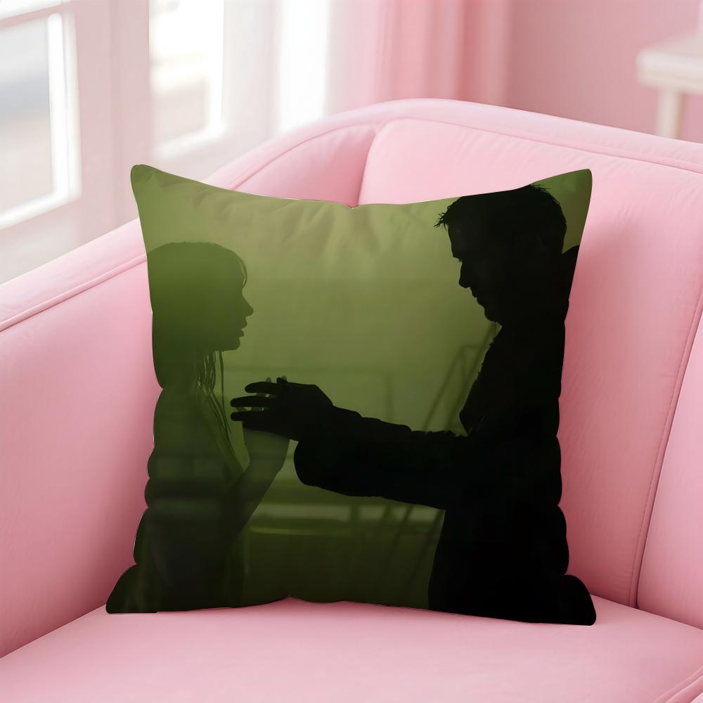 BBlade Runner  Cushion Cover Pillow Case Soft Friendly Fabric  Concealed Zipper