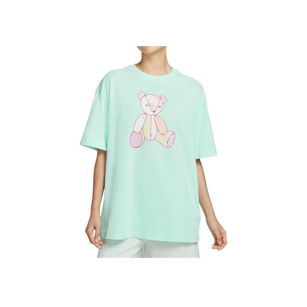 Nike Breathable Casual Fashion Round Neck Short Sleeve Drop Shoulder T-Shirt Women Tops IM3380-353