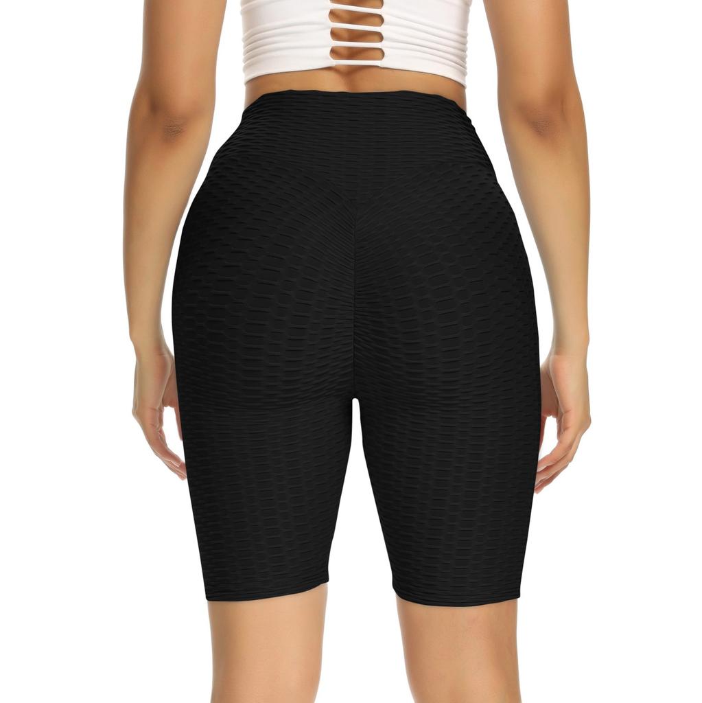Women's Sexy Capris, Yoga, Fitness, Peaches,buttocks, Bubble Sports Leggings, No Pockets
