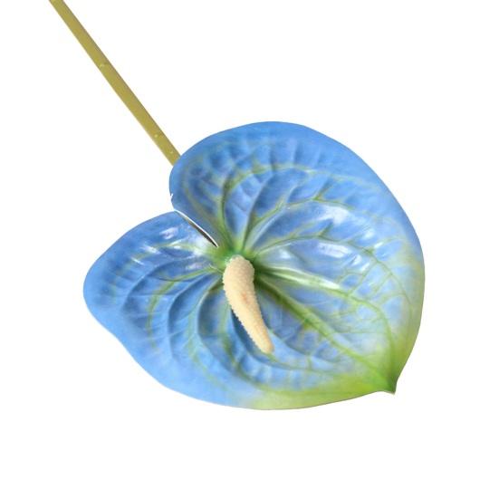 

Искусственные цветы антуриума высотой 27,5 дюймов (78 см) со стеблем, наполнитель для вазы, реалистичная композиция из искусственных цветов для украшения стола, свадьбы или дома. J