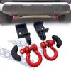 Front Demon Tow Hook Bracket D-ring Shackle for 2009-2020 21 22 23 Toyota Tacoma