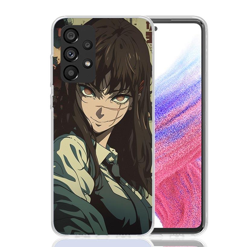 C-Kettensägenmanns Yoru Kriegsteufel Handyhülle für Samsung Galaxy A52 A51 A50S A12 A22 A32 A72 A10S A30S A31 A71 Note 20 Ultra 10 Plu