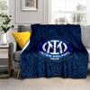 Inter Milan Football Club Logo Blanket Camping Trip Home Decor Digital Printing Outdoor Plush Blanket Bedroom
