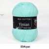 4-Ply Milk Cotton Yarn Ball: Baby-Combed Spun Cotton Yarn Material Pack
