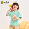 B.Duck Boys' Pure Cotton Cartoon Short Sleeve T-Shirt