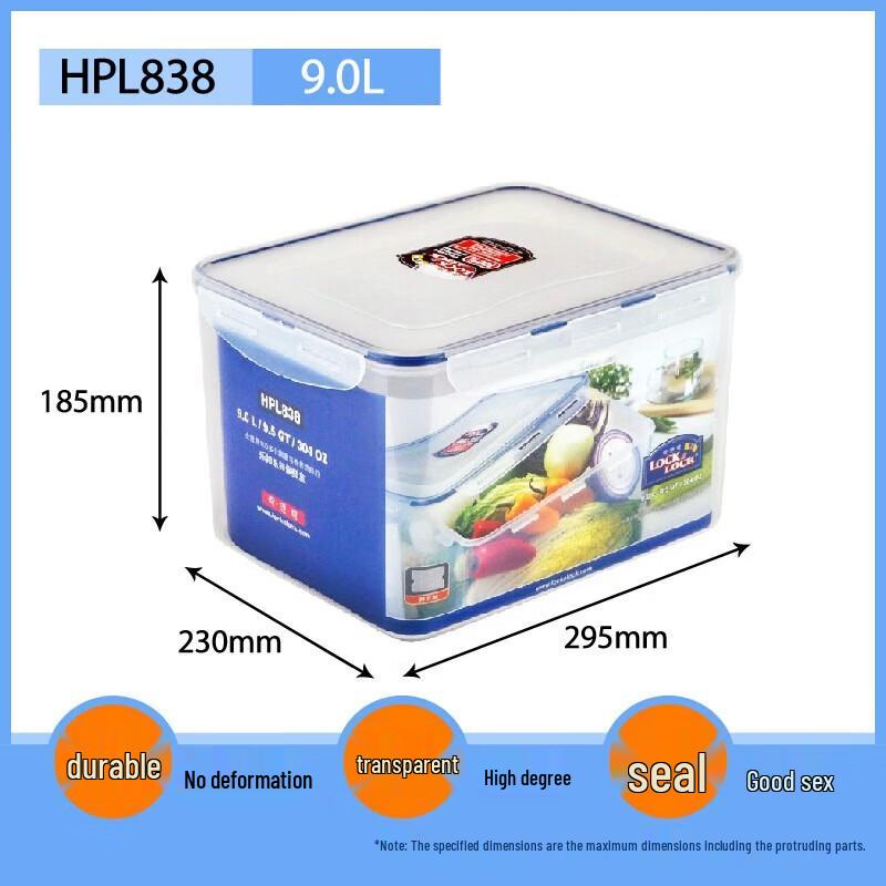 LOCK&LOCK 9L Plastic Sealed Food Storage Container