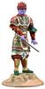 MiniQ Miniatyrkub 006 Generell Shogun PVC Målad Komplett Figur