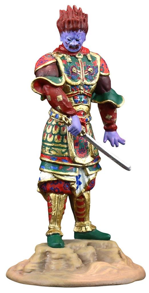 MiniQ Miniatyrkub 006 Generell Shogun PVC Målad Komplett Figur