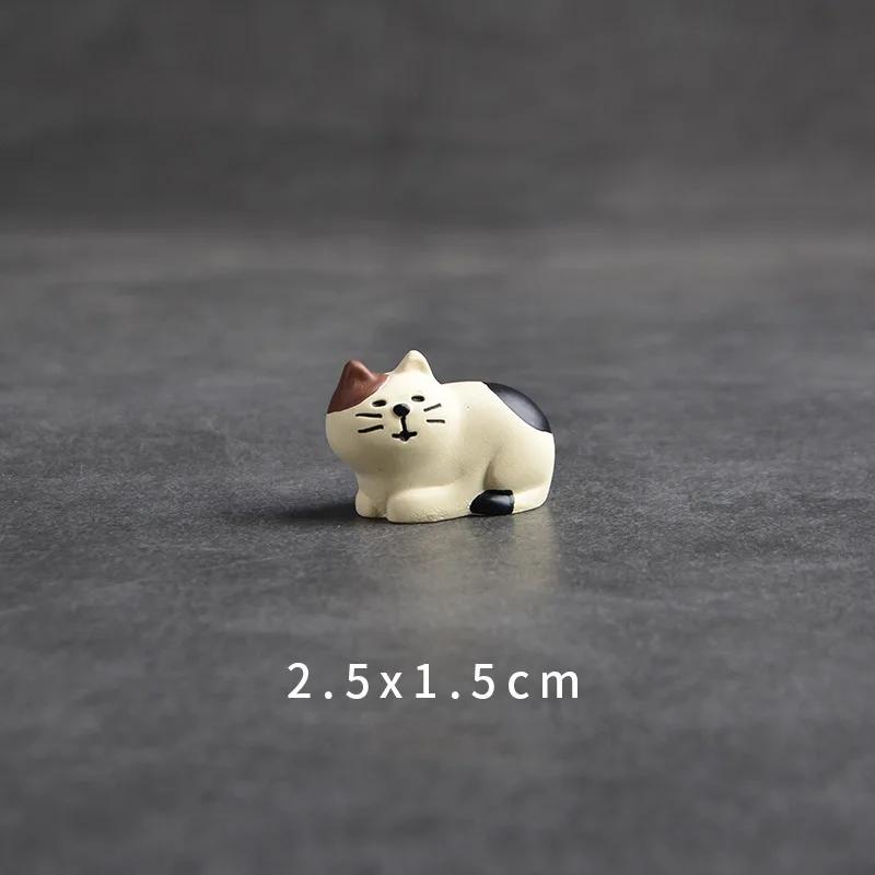 Cute Cartoon Cat Frog Bear Yellow Chair Computer Model Office Ornament Mini Home Decor Crafts Accessories Desktop Figurines Gift