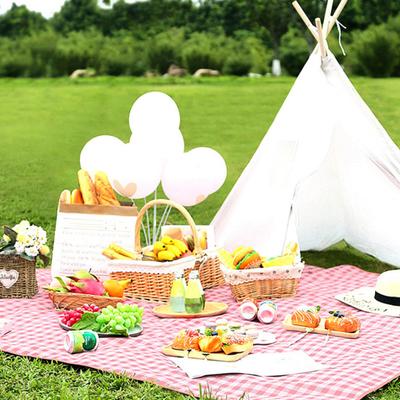 Picnic Mat Waterproof Moisture Proof Easy To Clean Portable Nonwoven Fabric Picnic Mat Folding Picnic Blanket