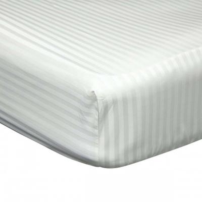 540 Thread Count Satin Stripe Extra Deep Fitted Sheet
