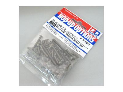 Tamiya Jeu de vis en titane EVO 47307 FF-04 pour projet spécial RC