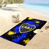Boca Juniors Print Beach Towel, Large Soft Quick Dry Towel for Beach Camping Swimming