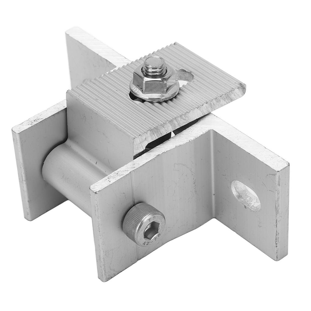 Solar PV Bracket Front Foot Solar Panel Mounting Bracket Foot Strong Bearing Capacity Easy Installation 4 Set Rustproof for Roof