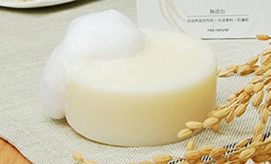 neo natural Rice Bran White Soap 80g Ikeda's
