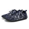 New Curved Rattan Plaid Adhesive Rubber Mesh Fabric Men's Sports Shoes Comfortable and Breathable Casual Shoes