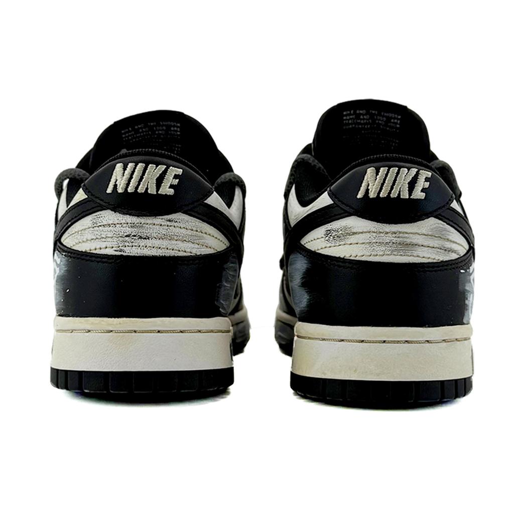 Nike Dunk Suixin, Mysterious Pharaoh Coverage Cushioning Low Top Skateboard Shoes Unisex Black White HF5441-100(Team45-)
