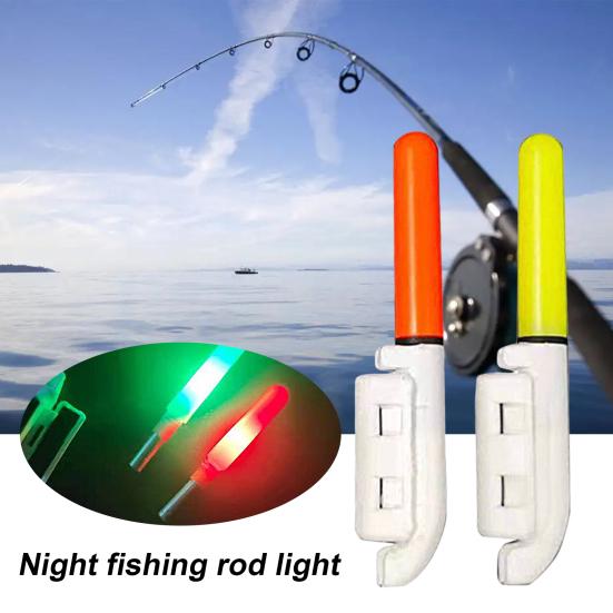 

Night Fishing Rod Light CR425 Battery Operated Fish Attraction Low Consumption Rock Fishing Pole Stick Electronic Lamp Angling Supplies