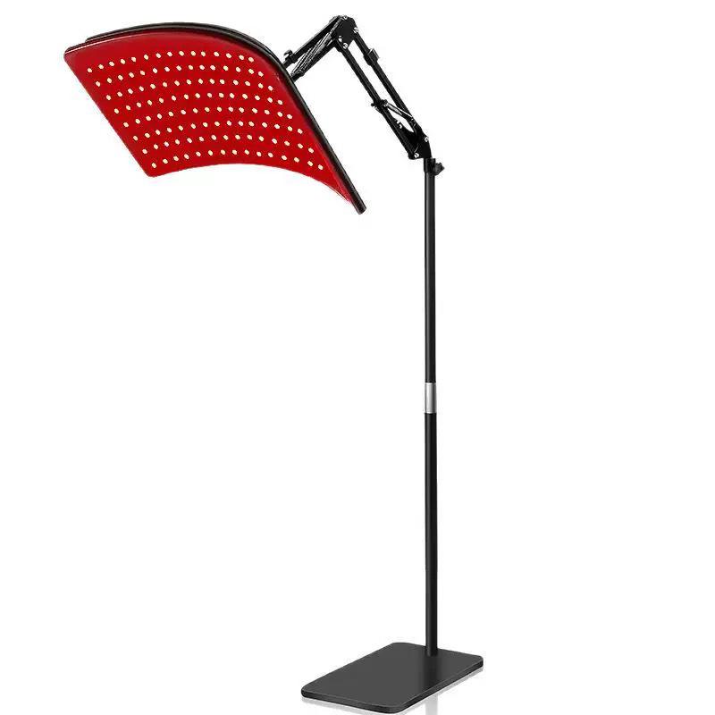 Infrared LED Panel Light for Home or Salon - 660nm+850nm Spectrum Red Light Therapy Lamp with Stand