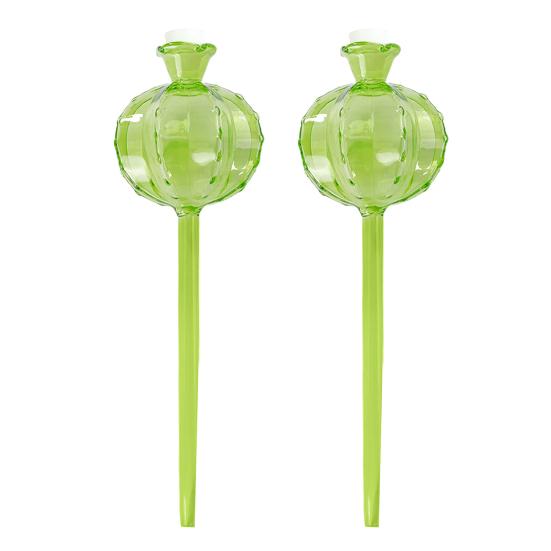 Self Watering Bulb Cactus Design Planter Insert Automatic Watering Device Plant Watering Globes for Houseplants Vacation Watering