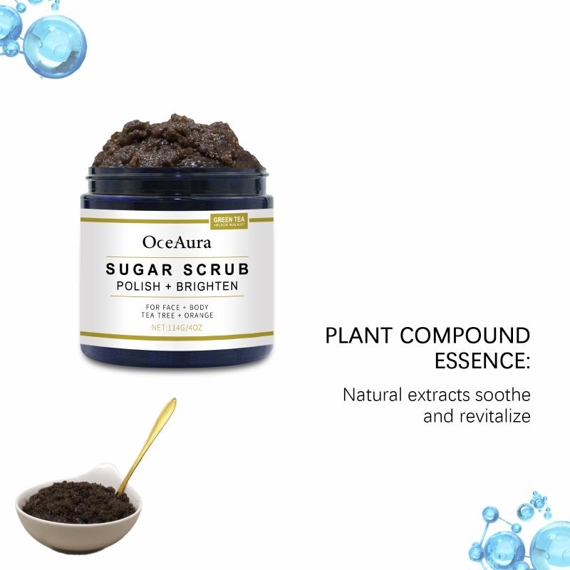 Oceaura Besleyici Peeling Bitkisel Tanecikler Temizleyici Nemlendirici 2'si 1 Arada Nazik Peeling Yapan Scrub
