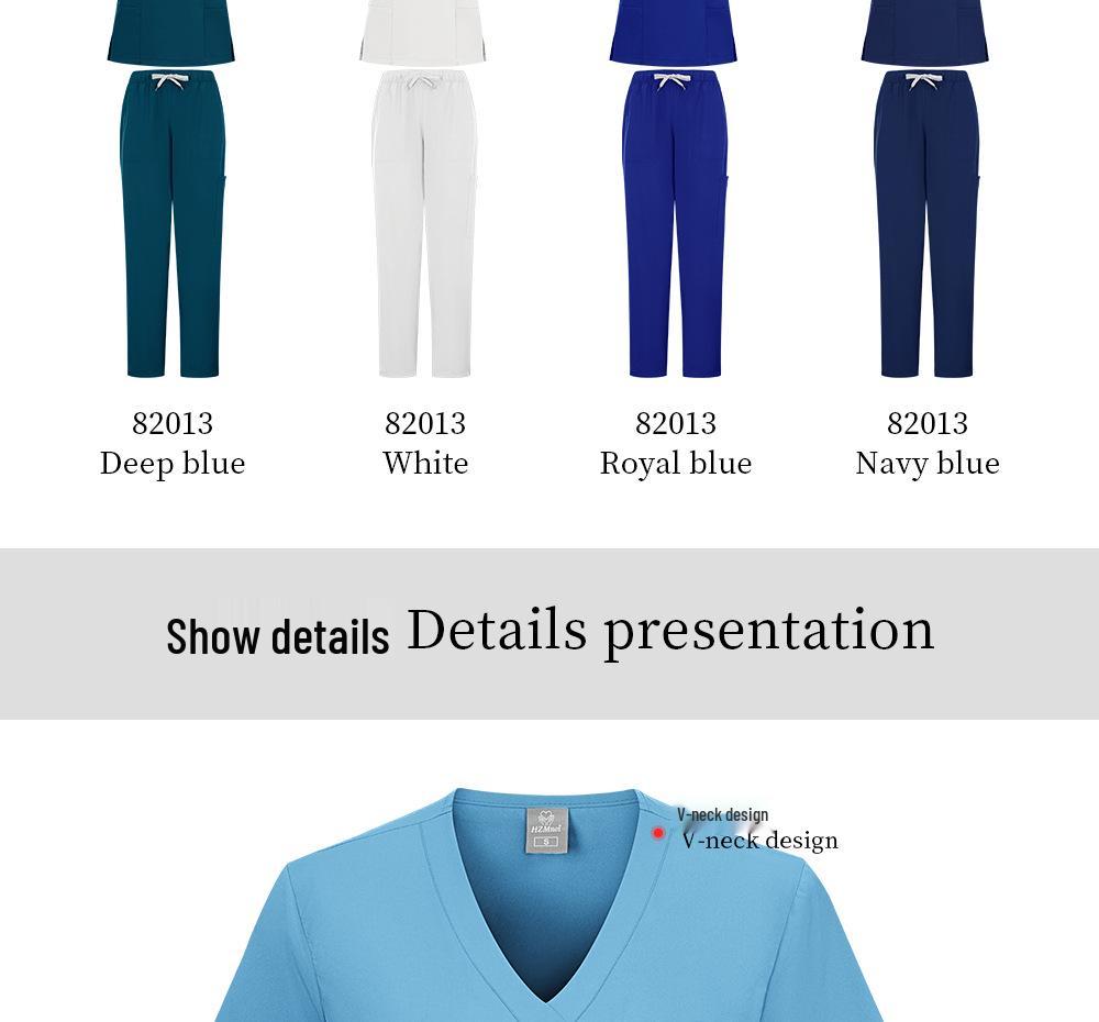 Unisex Medical Scrub Suit - Sweat-Absorbing, Heat-Dissipating Workwear for Hospital Operating Rooms
