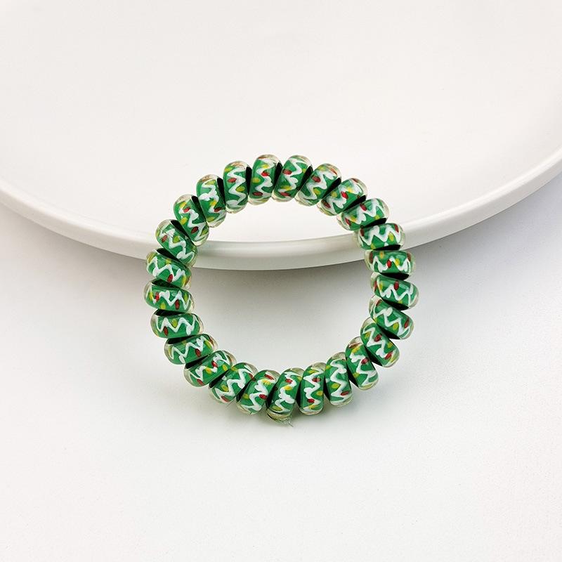 Christmas Combination Series, Telephone Line, Hair Band, Hair Rope, High Elastic And Durable Hair Rope, Headgear.