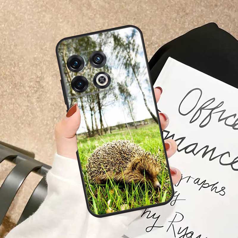 Prickly Hedgehog Case For OnePlus 10 Pro 10T 8T 13T 15 13 12 11 15R 13R 12R Nord 5 CE 4 2 3 Lite N20 N30 Cover